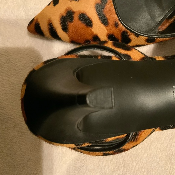 SALE! - Nine West Leopard Print - Low Heel - Picture 6 of 7